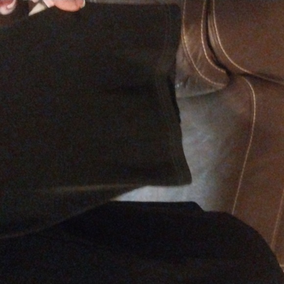 Chico's Travelers Black Open Front Slinky Knit Cardigan Capsule Stretch Size 3 - Picture 6 of 10